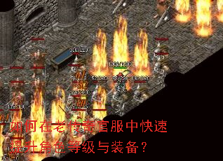 如何在老传奇官服中快速提升角色等级与装备? 如何在老传奇官服中快速提升角色等级与装备?