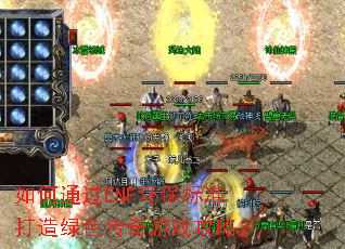 如何通过ENF环保标准打造绿色传奇游戏攻略? 如何通过ENF环保标准打造绿色传奇游戏攻略?